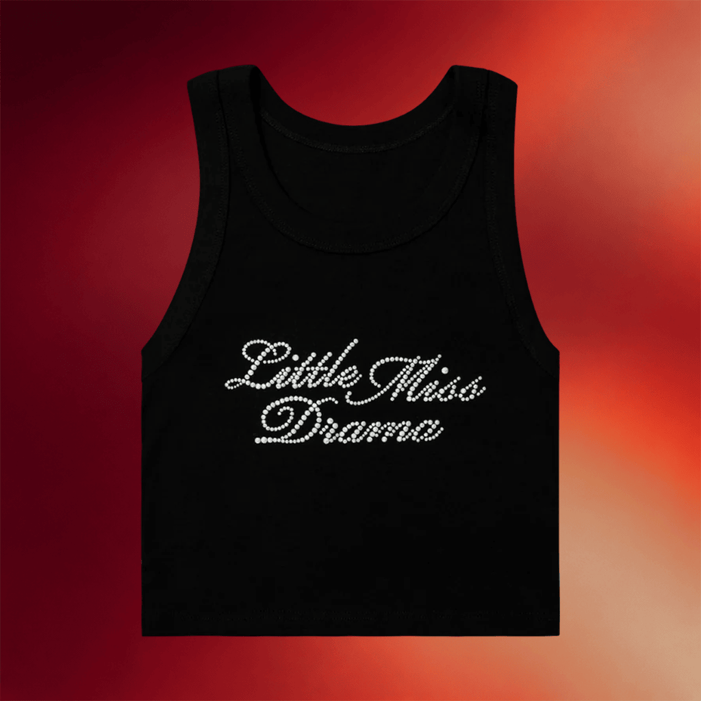 Cardi B Merch 2026 Little Miss Drama Tank Top Black Gift Ideas For Rap Lovers - Merchluma