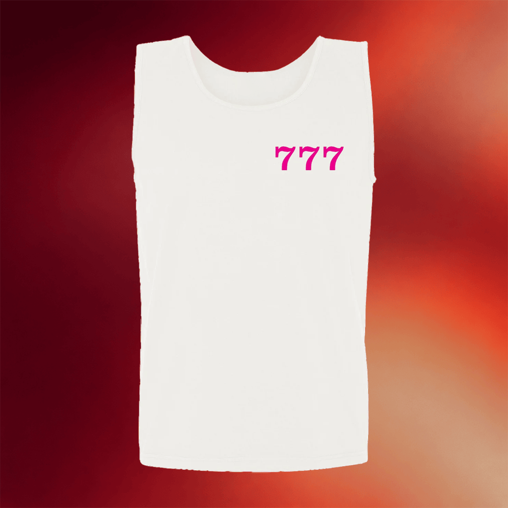 Garett Delano Merch 2026 Lucky 777 Tank Top Best Birthday Gifts For BFF - Merchluma