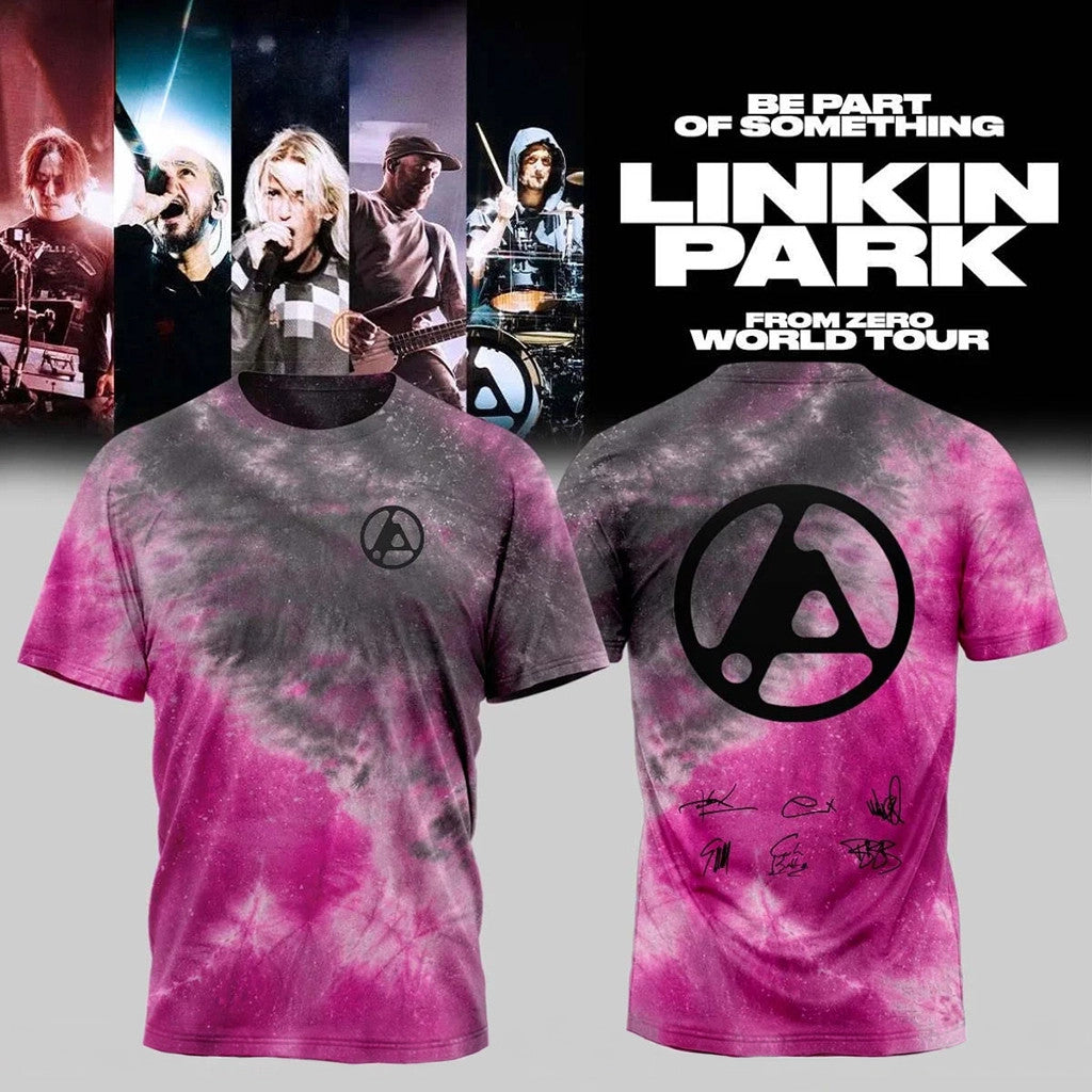 Linkin Park 2026 From Zero World Tour Signature Shirt Linkin Park Merch Gift For Rock Fans - Merchluma
