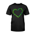 Mental Health Matters Awareness Ribbon Heart Vintage T-Shirt Mental Health Awareness Apparel - Merchluma