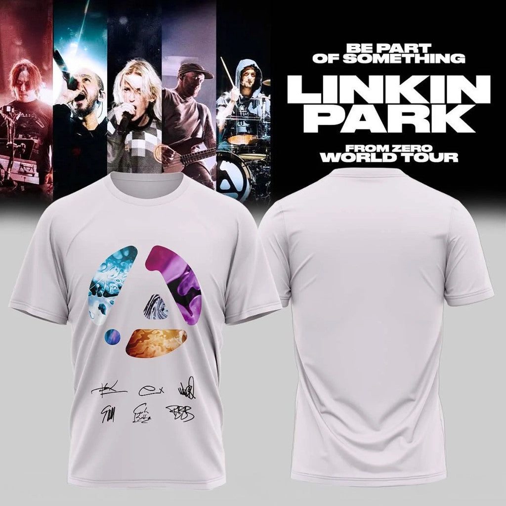 Linkin Park Merch 2026 From Zero World Tour T-Shirt Signature Gift Ideas For Rock Lovers - Merchluma