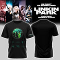 Linkin Park 2026 From Zero World Tour Signature T-Shirt Black Linkin Park Merch Rock Fan Gifts - Merchluma