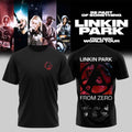 Linkin Park Merch 2026 From Zero World Tour T-Shirt Signed Black Gift For Rock Music Fans - Merchluma