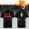 Shinedown X Bush Australia Tour 2026 T-Shirt Black Shinedown Merch Gifts For Music Fans - Merchluma