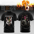 Shinedown X Bush Australia Tour 2026 T-Shirt Black Shinedown Merch Music Lover Gifts For Him - Merchluma