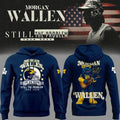 Morgan Wallen X Michigan Football Merch Still The Problem Tour 2026 Hoodie Fan Concert Outfits - Merchluma