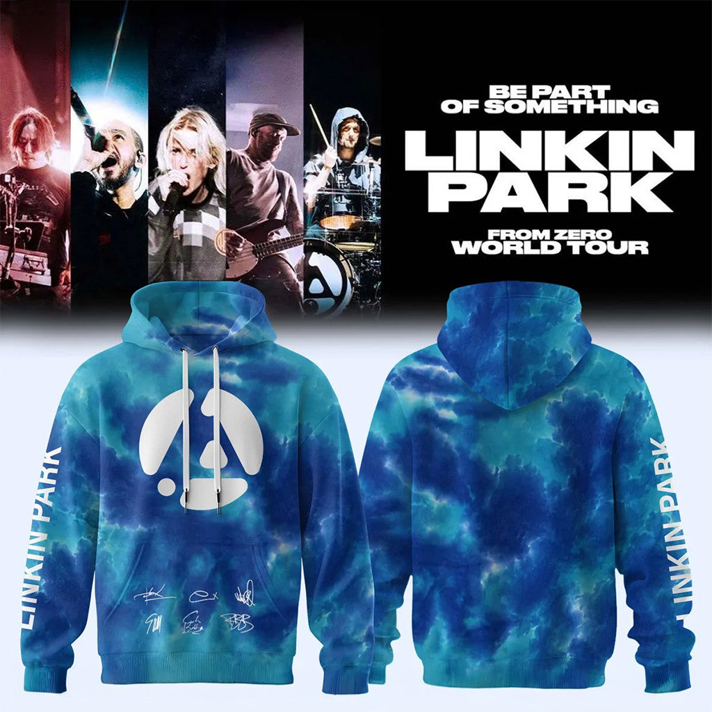 Linkin Park Merch 2026 From Zero World Tour Signed Hoodie Gift Ideas For Rock Lovers - Merchluma