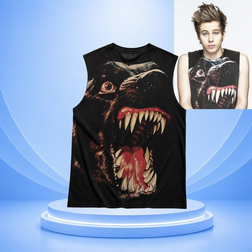 Luke Hemmings 30th Birthday Dog Tank Top 2026 Luke Hemmings Merch Gift For Brothers - Merchluma