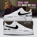 Custom Hilary Duff Concert Merch 2026 The Lucky Me Tour Sneakers Music Fan Shoes Best Gifts - Merchluma