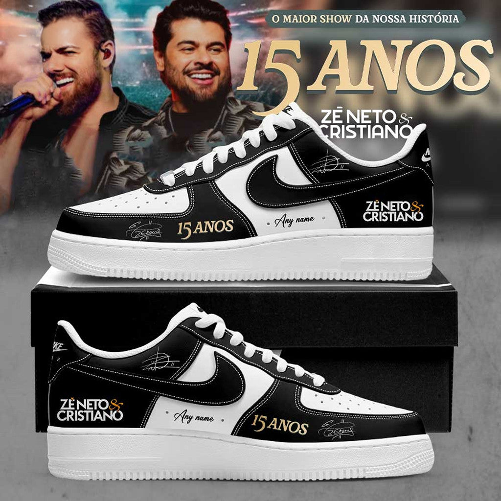 Custom Ze Neto And Cristiano Merch 2026 Celebrates 15 Years Careers Sneakers Music Fan Gifts - Merchluma