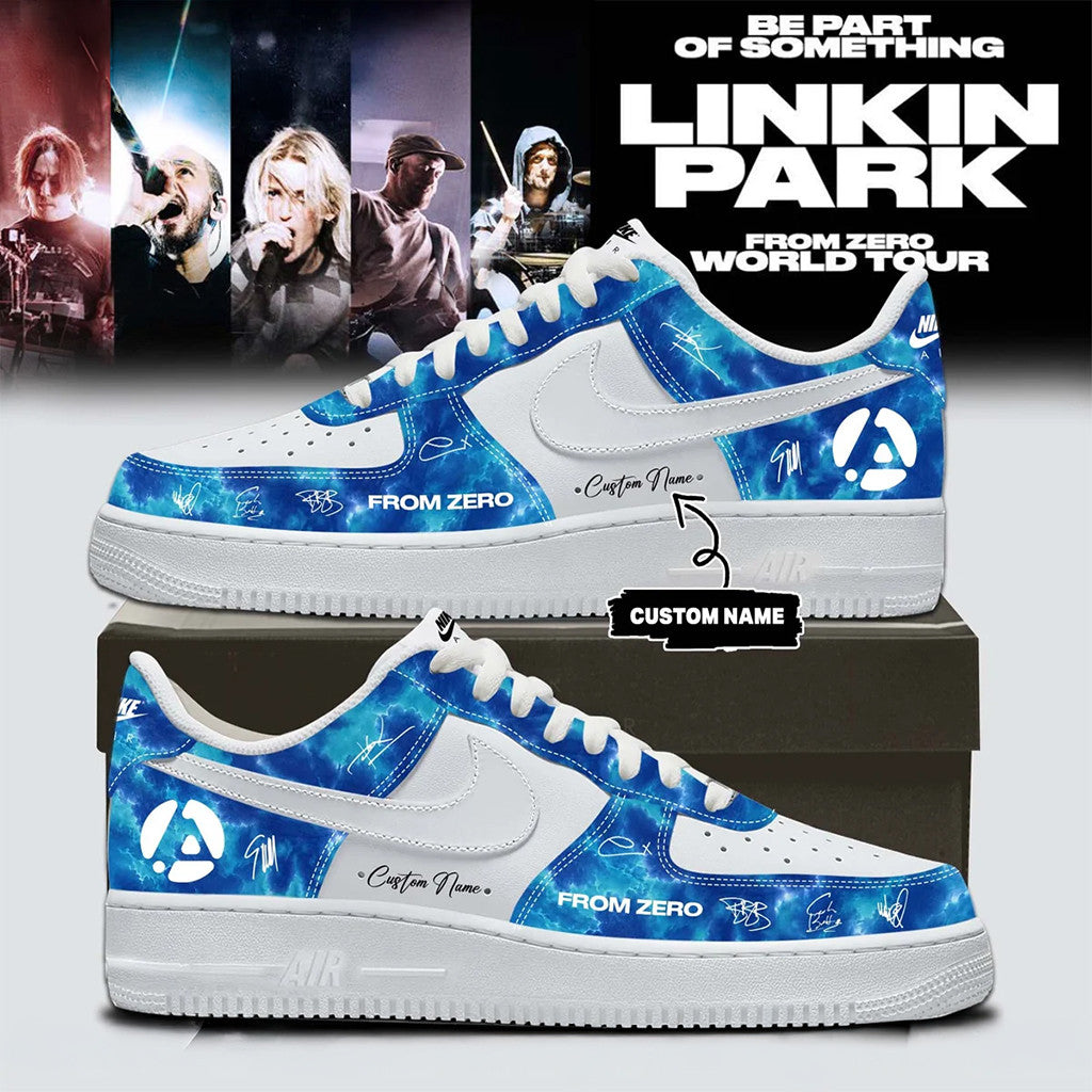Customized Linkin Park Merch 2026 From Zero World Tour Signature Sneakers Rock Music Fan Gifts - Merchluma
