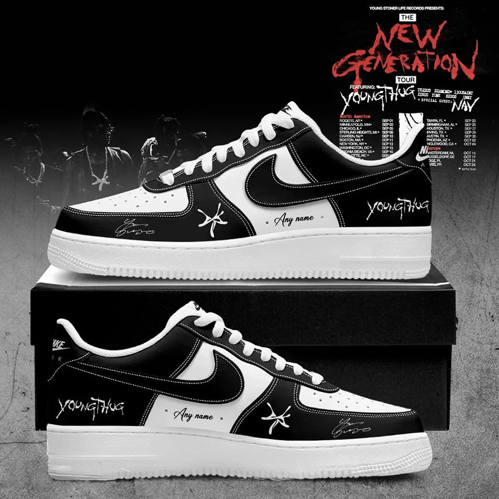 Customized Young Thug Merch The New Generation Tour 2026 Signed Shoes Sneakers Fan Gear Gifts - Merchluma