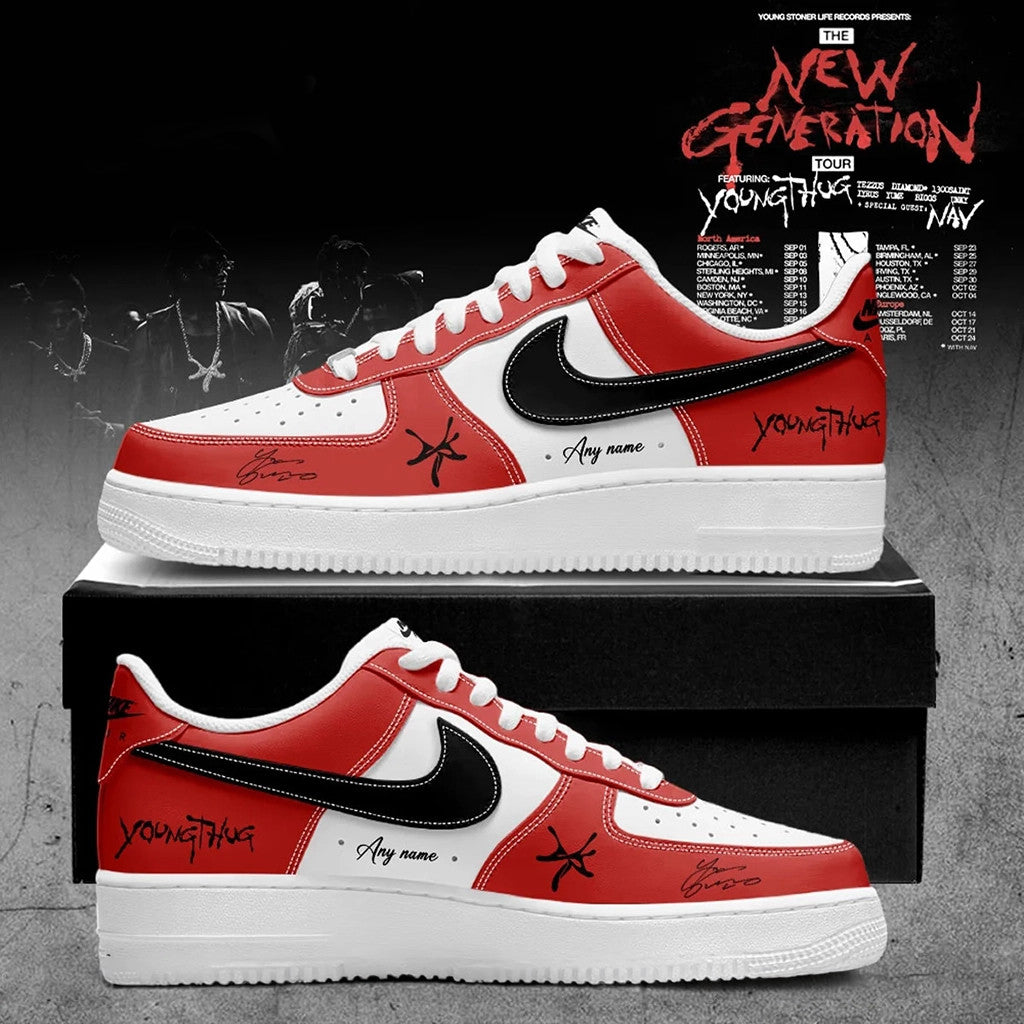 Customized Young Thug Merch The New Generation World Tour 2026 Signed Shoes Sneakers Fan Gifts - Merchluma