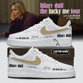 Personalized Hilary Duff Merch 2026 The Lucky Me Tour Sneakers Gift Ideas For Music Lovers - Merchluma