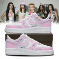 Personalized KATSEYE Merch 2026 Pinky Up Signature Sneakers Music Fan Shoes Gift For Sisters - Merchluma