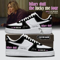Personalized Hilary Duff The Lucky Me Tour Sneakers Hilary Duff Tour Merch 2026 Gift For Fans - Merchluma