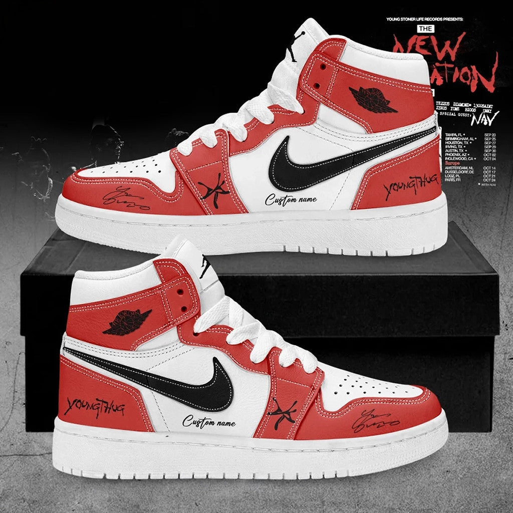 Customized Young Thug Merch The New Generation Tour 2026 Signature Shoes Sneakers Gift For Fans - Merchluma