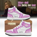 Personalized Hilary Duff The Lucky Me Tour Sneakers Hilary Duff Merch 2026 Gift For Music Lover - Merchluma