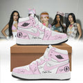 Personalized KATSEYE Merch 2026 Pinky Up Signature Sneakers Music Fan Gear Best Gifts - Merchluma