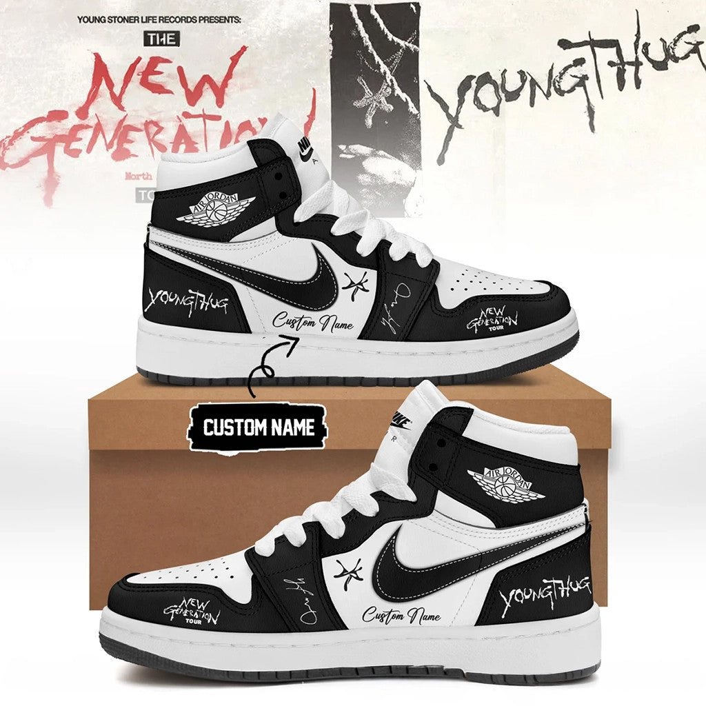 Personalized Young Thug The New Generation Tour 2026 Signature Shoes Sneakers Rapper Fan Gifts - Merchluma