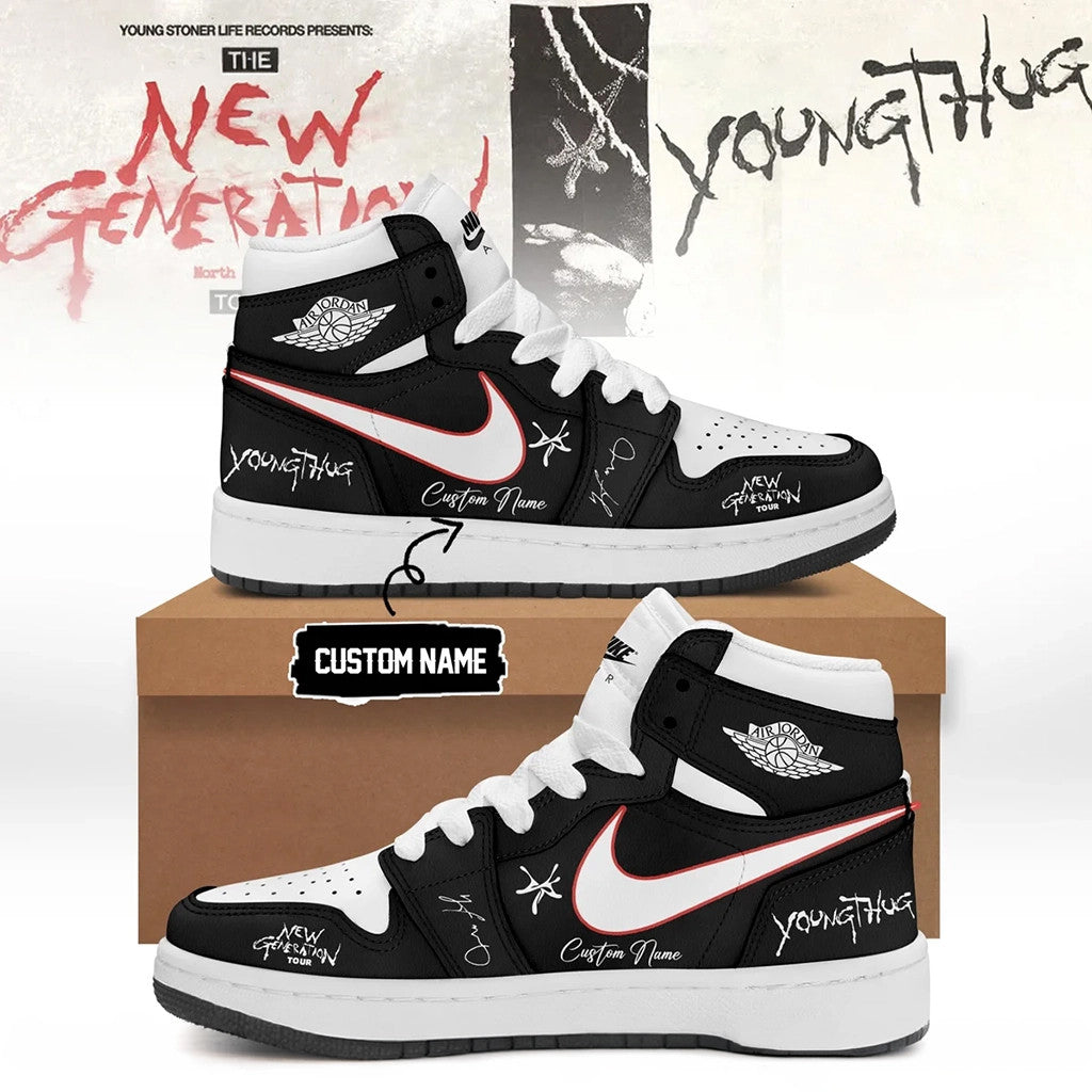 Personalized Young Thug The New Generation Tour 2026 Signature Sneakers Rap Fan Shoes Best Gift - Merchluma