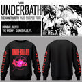 Underoath Merch 2026 The Van Tour To Vans Warped Tour Sweatshirt Gift For Rock Music Fans - Merchluma