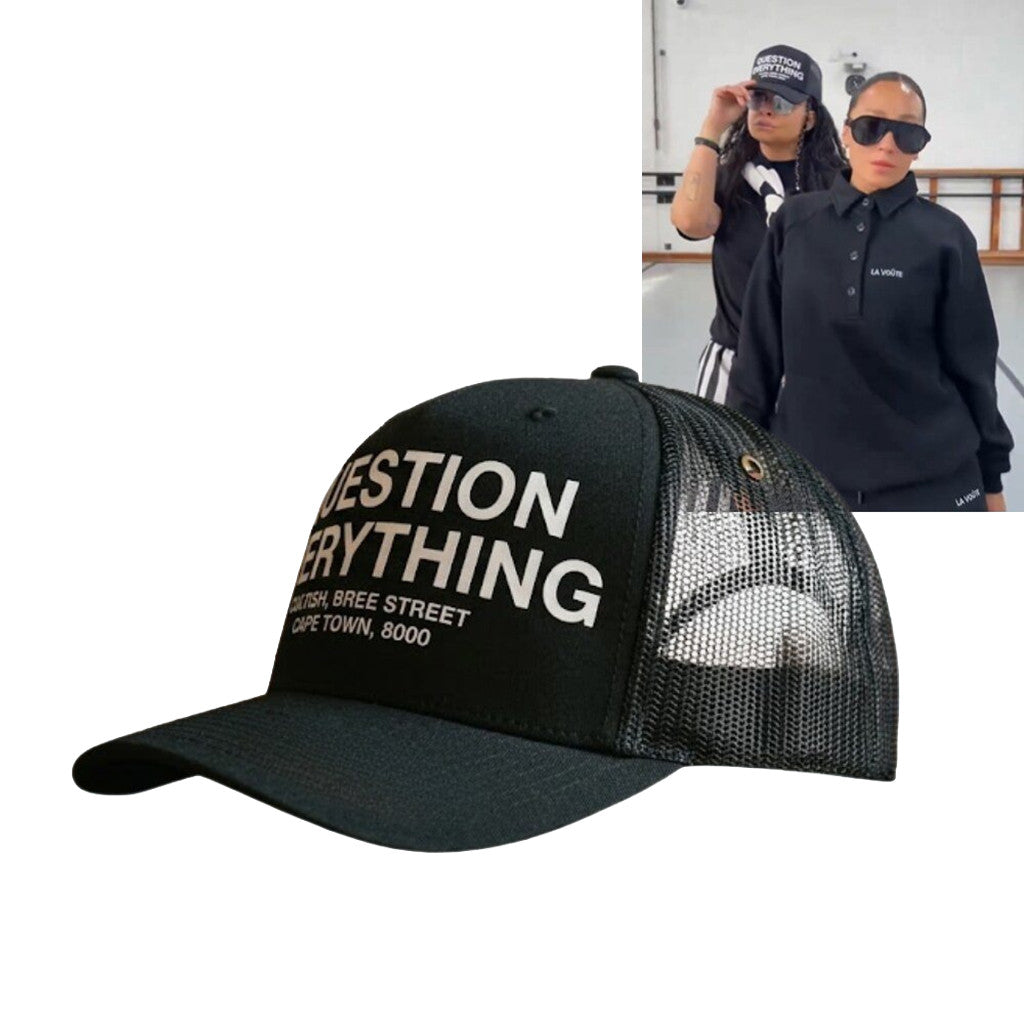 Raven And Adrienne CPT Crew Trucker Hat Everything Means Nothing Hat Gifts For BFF - Merchluma