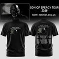 Daniel Caesar Son Of Spergy Tour 2026 T-Shirt Black Daniel Caesar Merch Music Lover Gifts Ideas - Merchluma