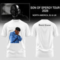 Daniel Caesar Merch Son Of Spergy Tour 2026 T-Shirt White Gifts For Music Lovers - Merchluma