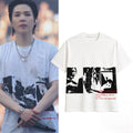 BTS Suga Automne Hiver Collection Photographic T-Shirt BTS World Tour Merch 2026 Army Gifts - Merchluma