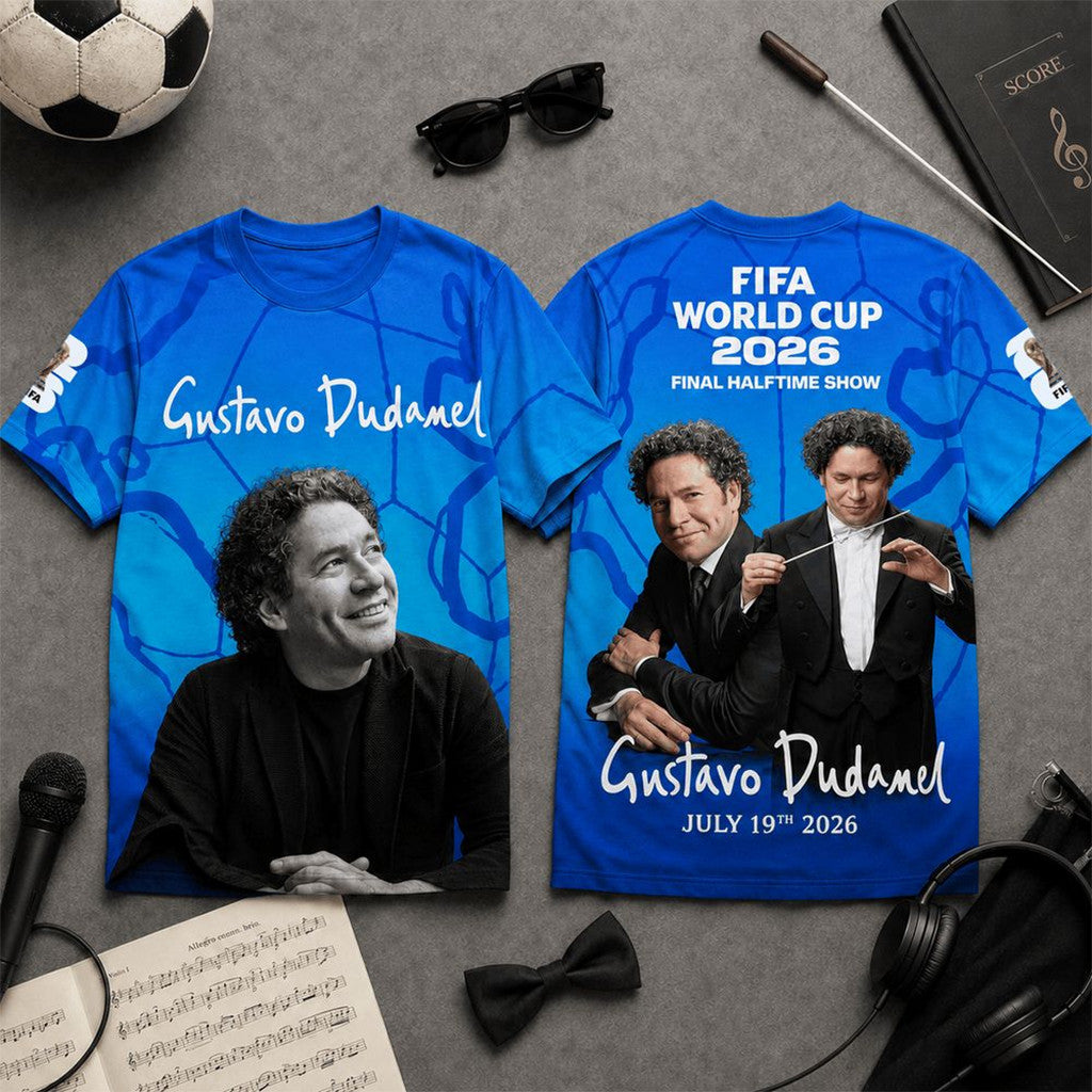 Gustavo Dudamel World Cup 2026 Final Halftime Show Shirt Gustavo Dudamel Merch Music Fan Gifts - Merchluma