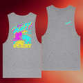 Got Bluff Merch Grey Stacky Stacky Tank Top Bluff Clothing Unique Gifts For Husband - Merchluma