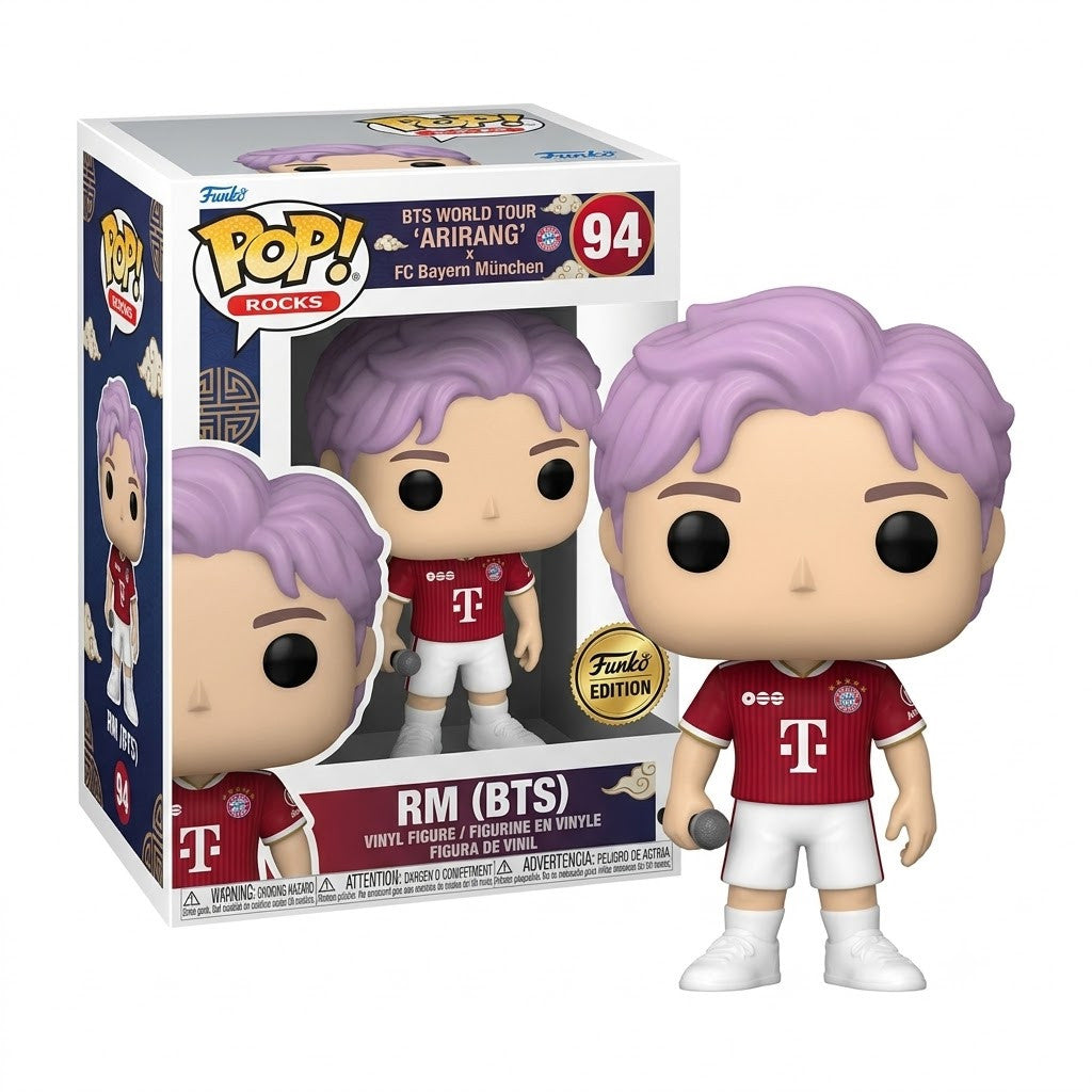 RM BTS World Tour Arirang FC Bayern Munchen Funko Pop BTS Arirang Tour Merch 2026 Kpop Gear - Merchluma