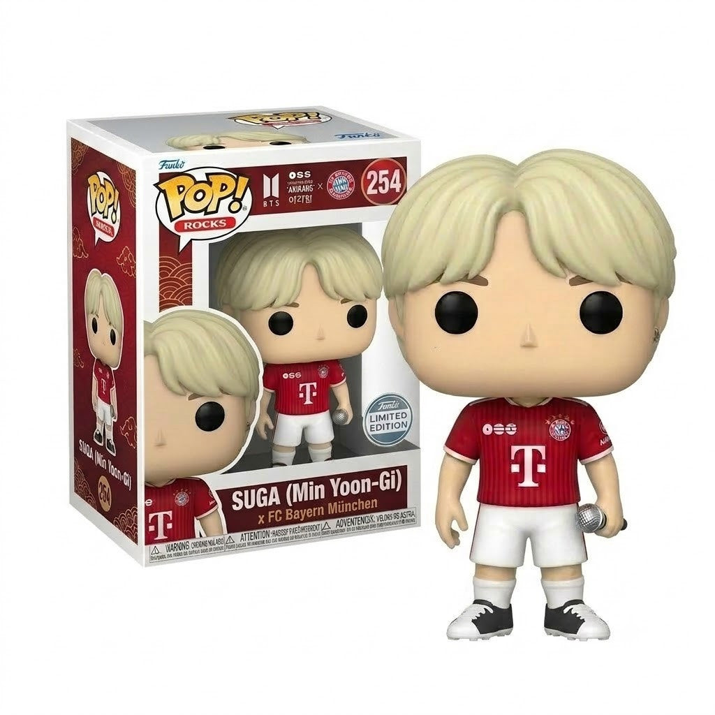 Suga BTS World Tour Arirang FC Bayern Munchen Funko Pop BTS Tour Merch 2026 Kpop Gear Gift Idea - Merchluma