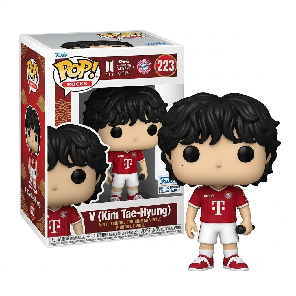 V BTS World Tour Arirang FC Bayern Munchen Funko Pop 2026 BTS Tour Merch Arirang Kpop Merch - Merchluma