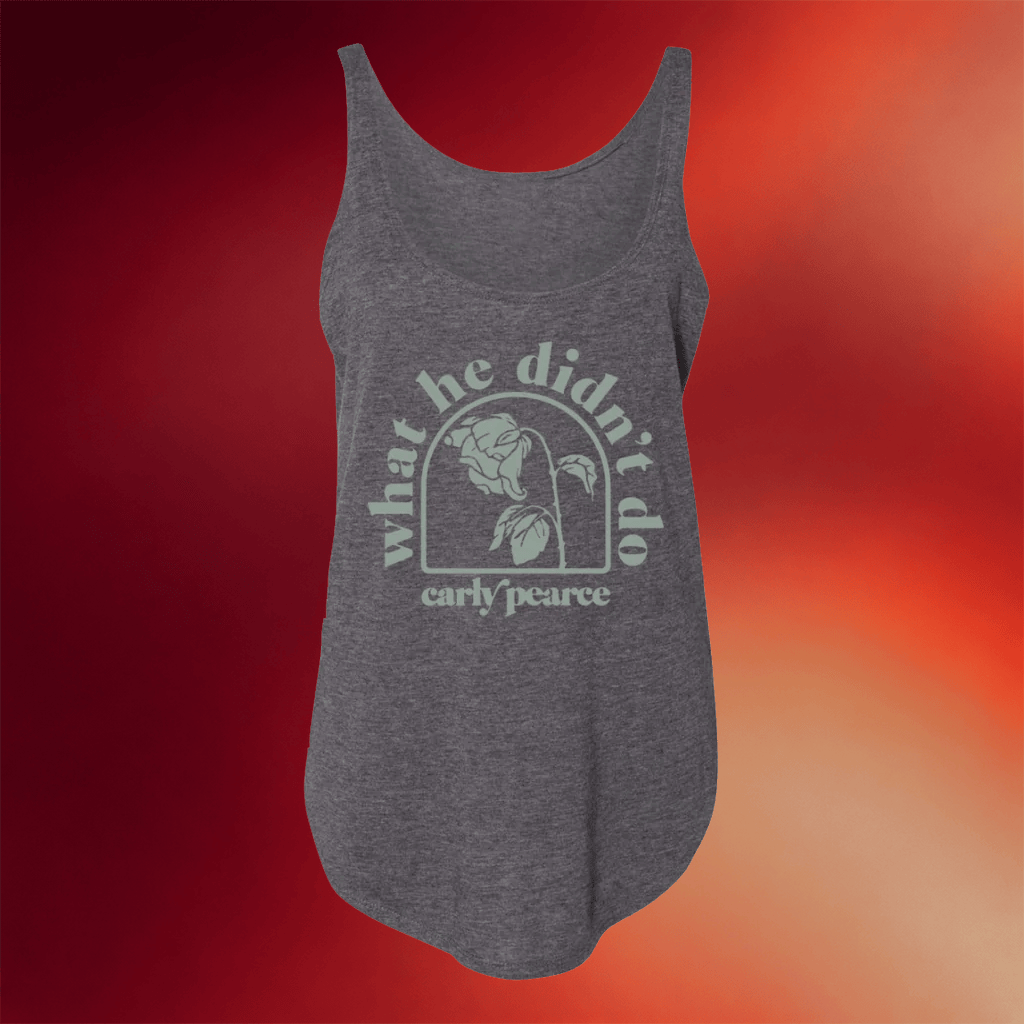 Carly Pearce Merch 2026 What He Didn't Do Tank Top Music Lover Gifts For Her - Merchluma