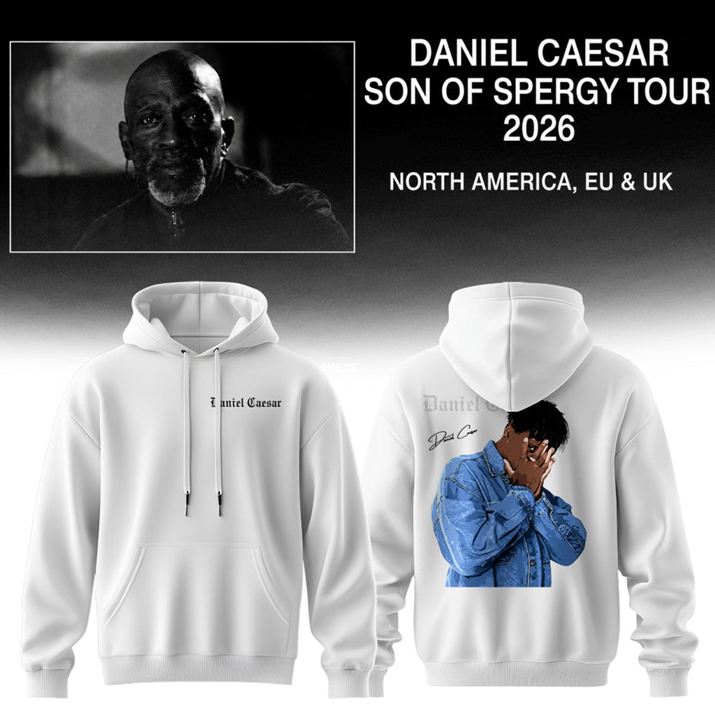 Daniel Caesar 2026 Son Of Spergy Tour Hoodie Daniel Caesar Merch Music Related Gifts For Guys - Merchluma