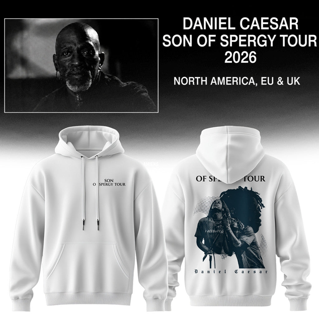 Daniel Caesar Son Of Spergy Tour 2026 Hoodie Daniel Caesar Merch Gift For Brothers - Merchluma