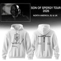 Daniel Caesar Merch 2026 Son Of Spergy Tour Hoodie White Music Fan Apparel Gift For Dad - Merchluma