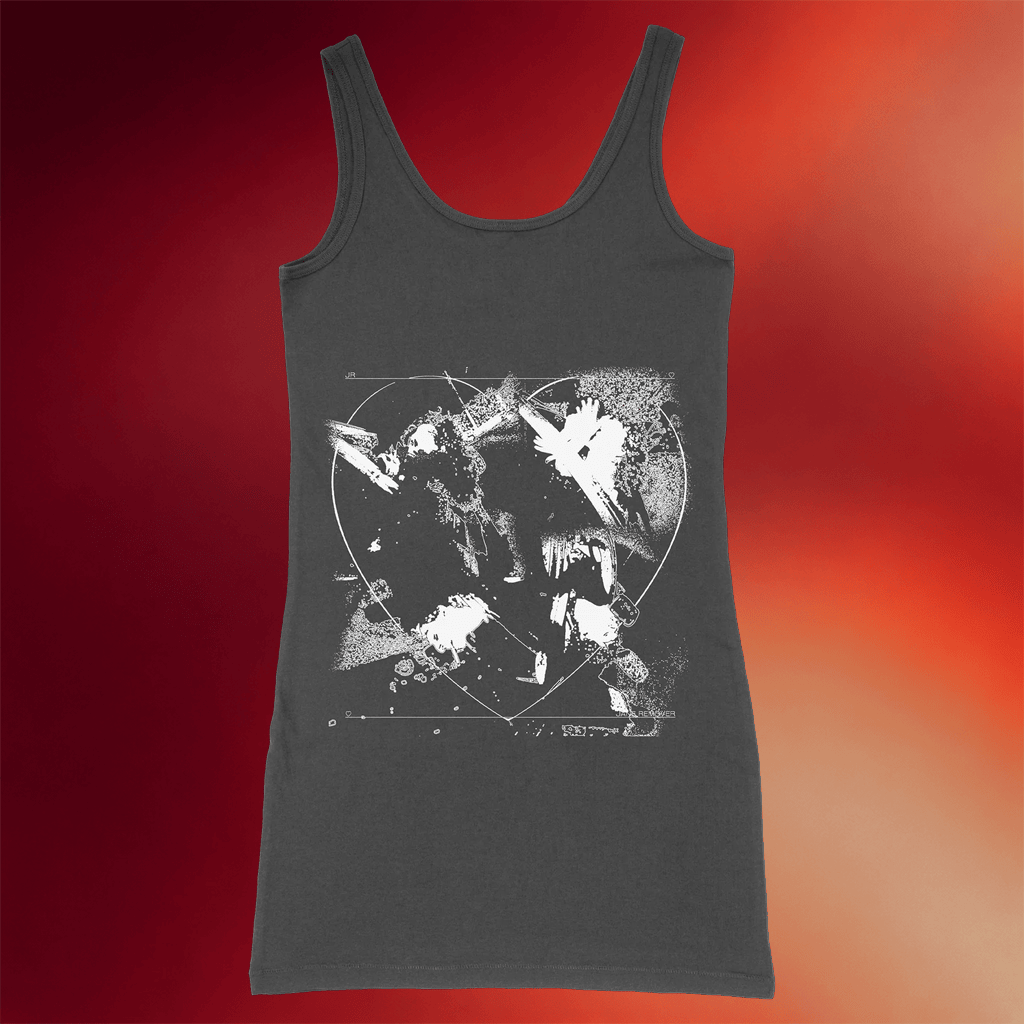 Jane Remover Merch JR Heart Tank Black Music Lover Gift Ideas For Her - Merchluma
