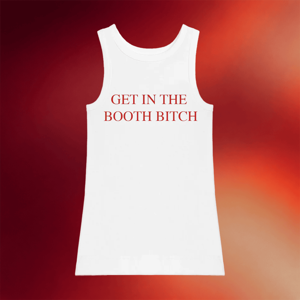 Latto Merch 2026 Get in The Booth Btch Tank Dress Rap Lover Gifts For Her - Merchluma