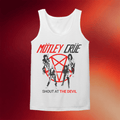 Motley Crue Merch 2026 Shout At The Devil White Vintage Tank Top Gifts For Band Lover - Merchluma