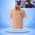 Kevin Hart Damier Striped Polo Shirt 2026 Kevin Hart Merch Birthday Gift For Dad - Merchluma