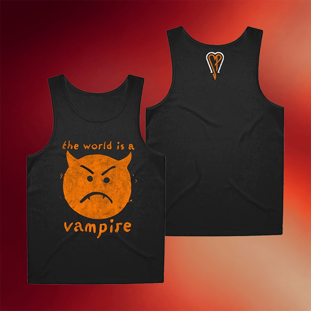 Smashing Pumpkins Merch 2026 The World Is A Vampire Tank Top Gift Ideas For Rock Lovers - Merchluma