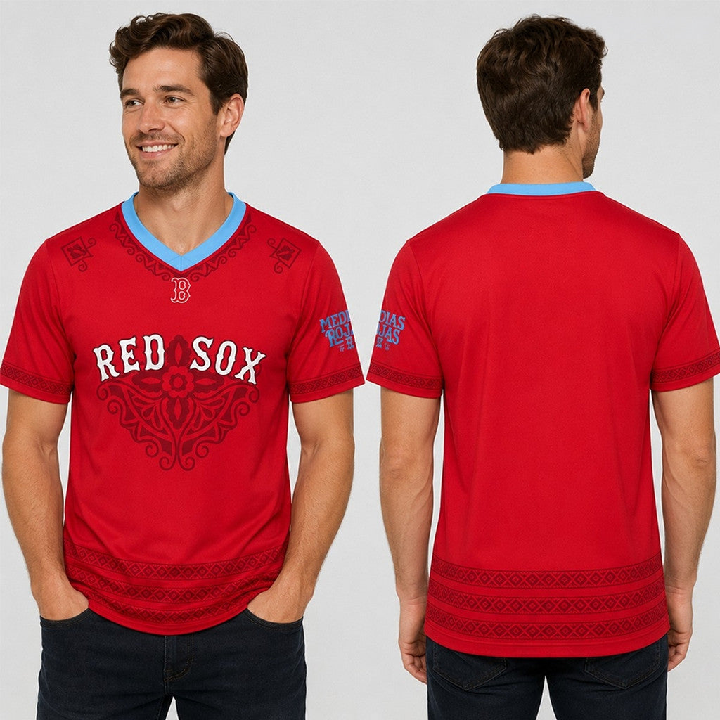 2026 Boston Red Sox Hispanic Heritage Celebration Soccer Jersey Shirt Red Sox Merch Fan Gifts - Merchluma
