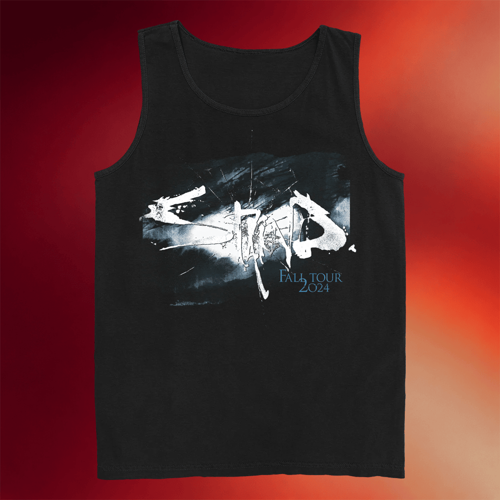 Staind Merch Fall Tour 2024 Shatter Tank Top Gifts For Rock Band Fans - Merchluma