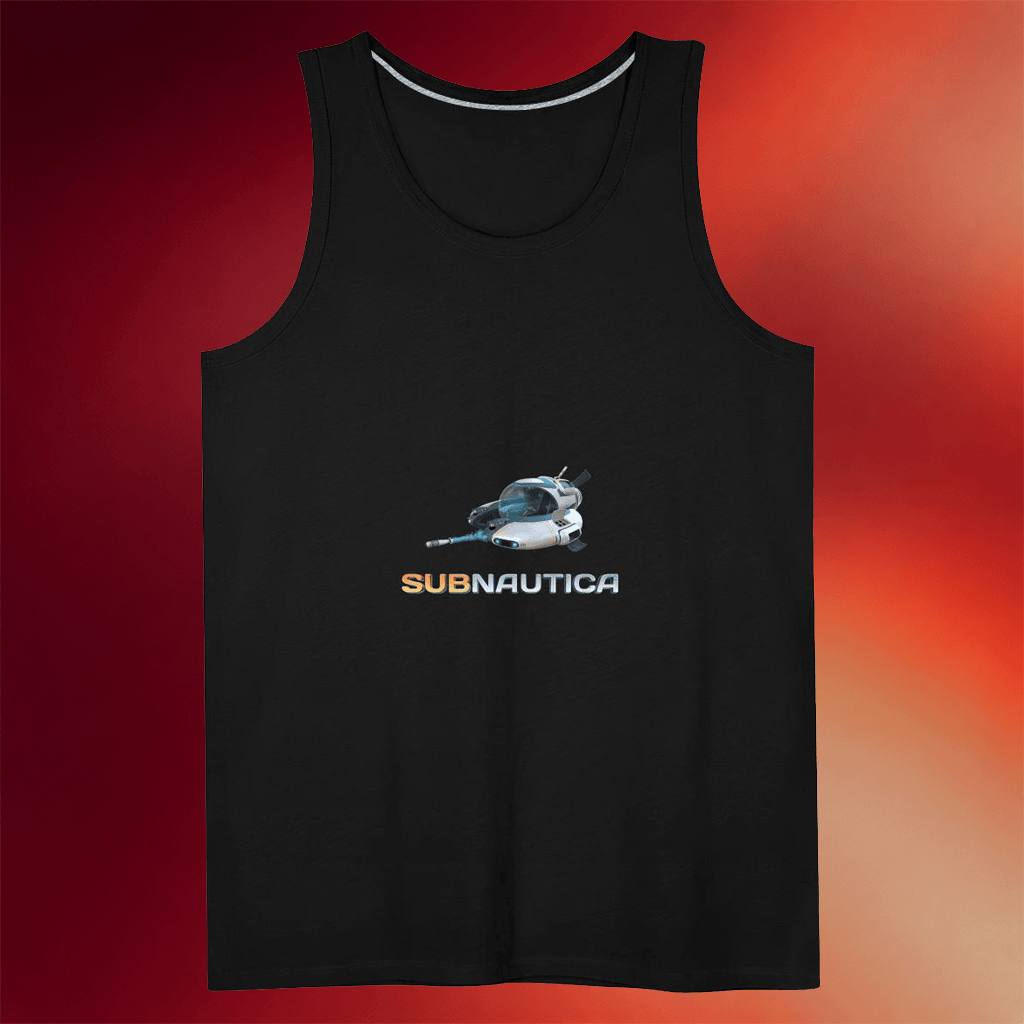 Subnautica Merch 2026 Subnautica Seamoth Tank Top Black Gifts Ideas For Game Lovers - Merchluma