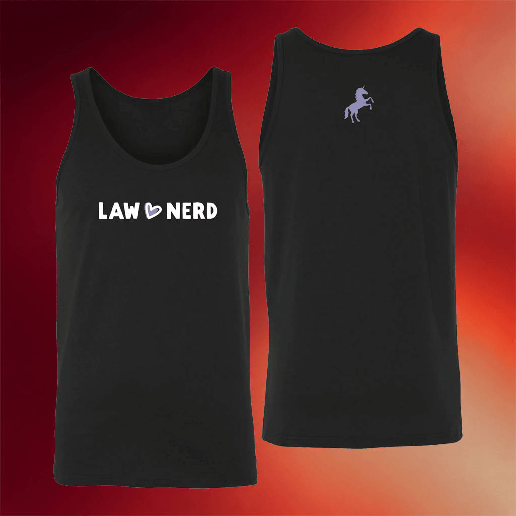 The Law Nerd Merch 2026 Law Nerd Love Tank Top Unique Gift For Friends - Merchluma