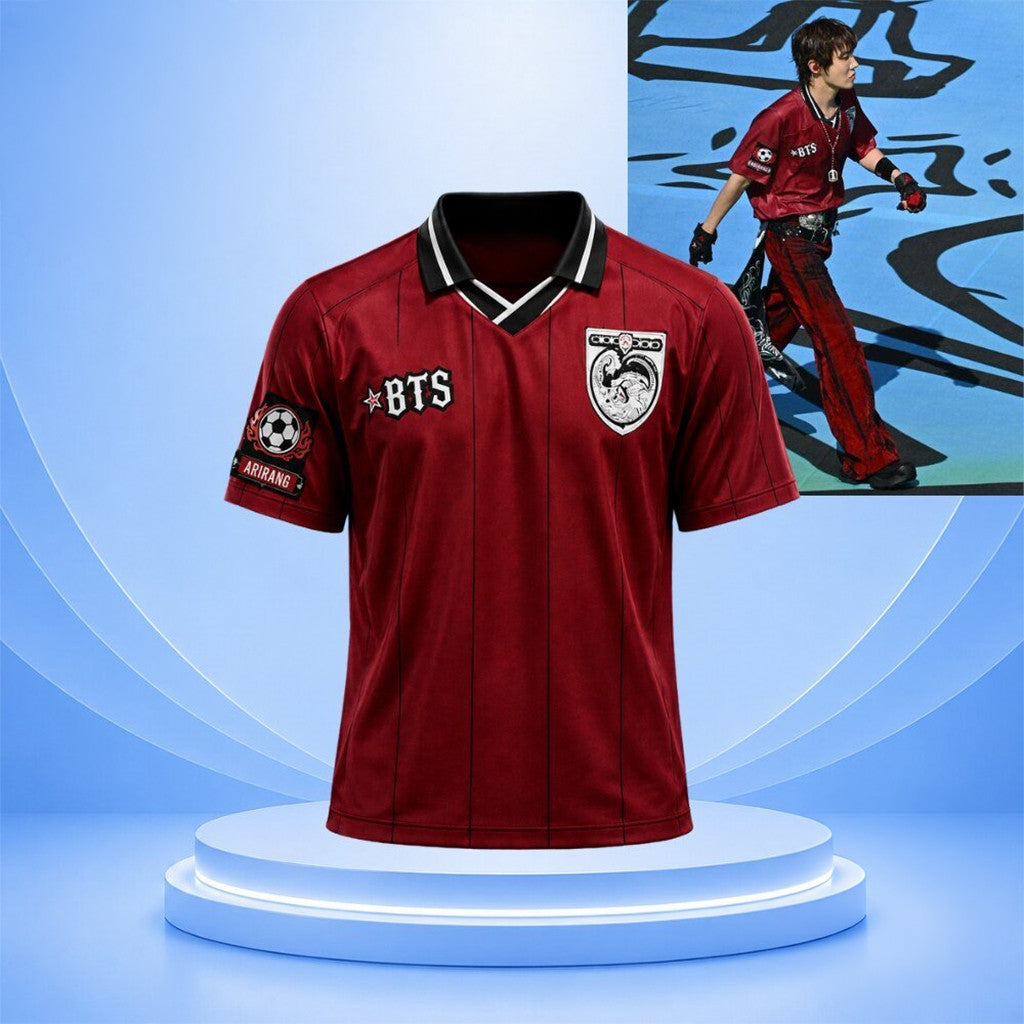 BTS J Hope 2026 FIFA World Cup Final Champion Jersey Shirt BTS WC Halftime Show Merch Fan Gifts - Merchluma