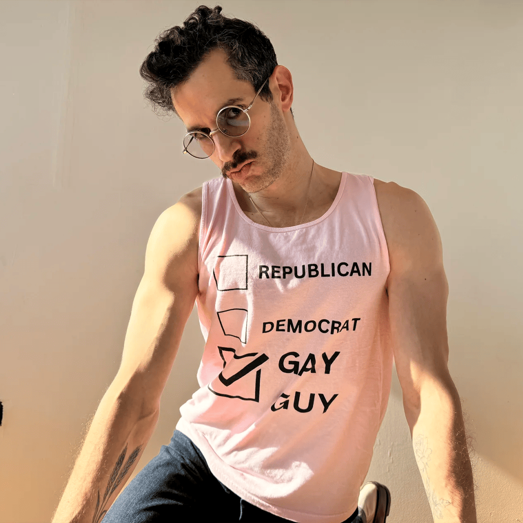 Trueanon Merch 2026 Gay GUY Tank Top Birthday Gift For Friends - Merchluma
